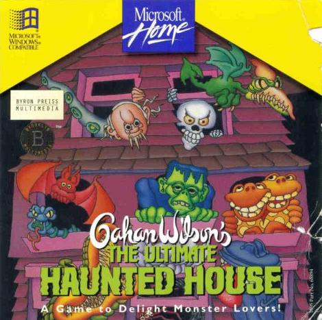 old computer game haunted house keys